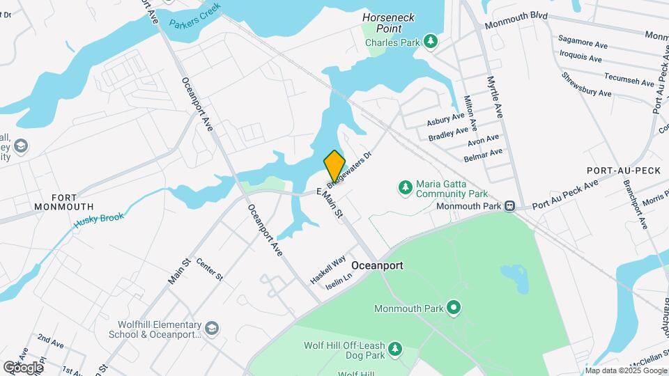 Oceanport Cove Mapa y Detalles de la Ubicación