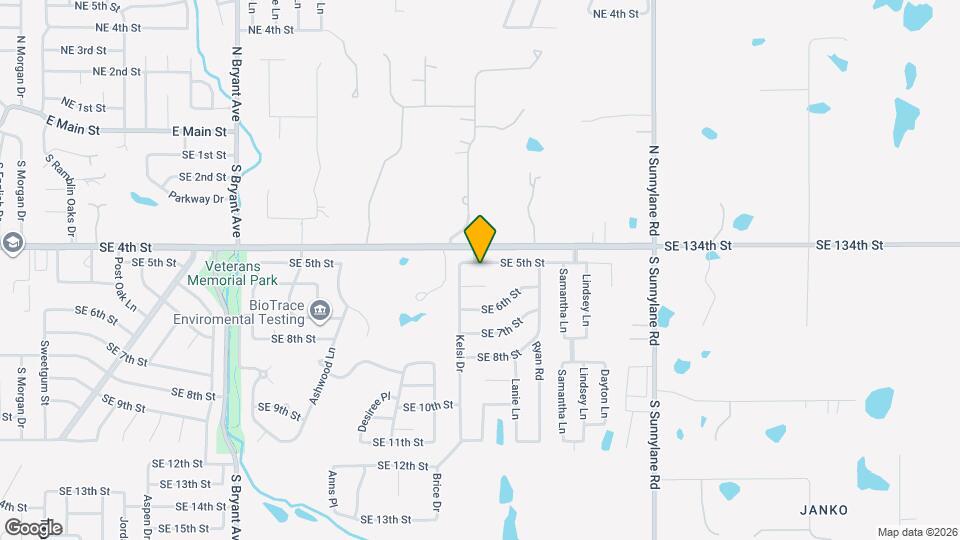 2612 SE 5th St Map and Location Details