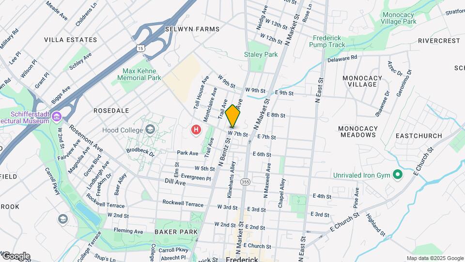 700 Motter Ave Mapa y Detalles de la Ubicación