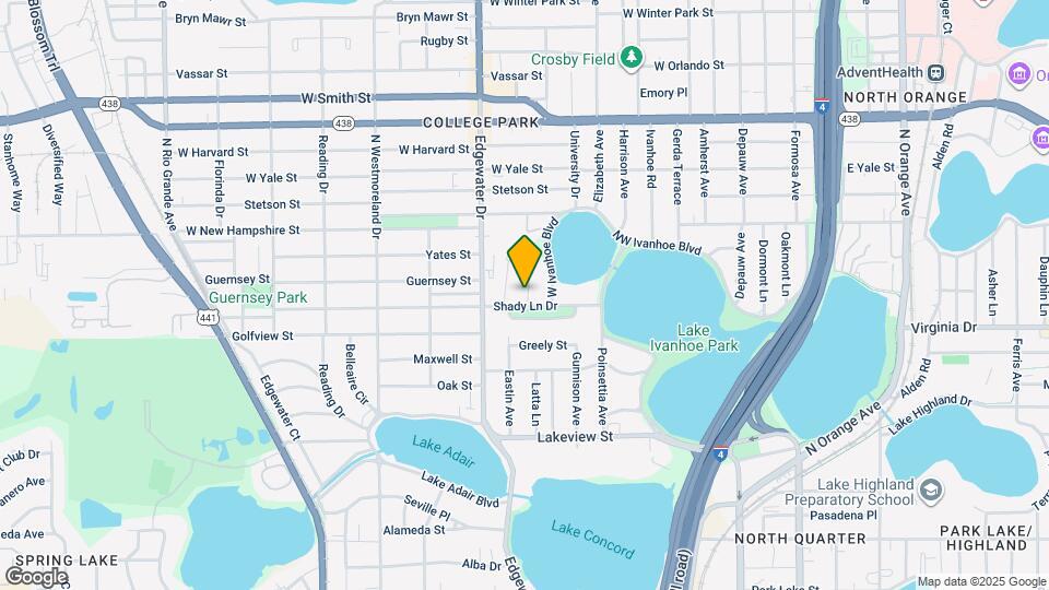 1510 Charlotte Ln Map and Location Details