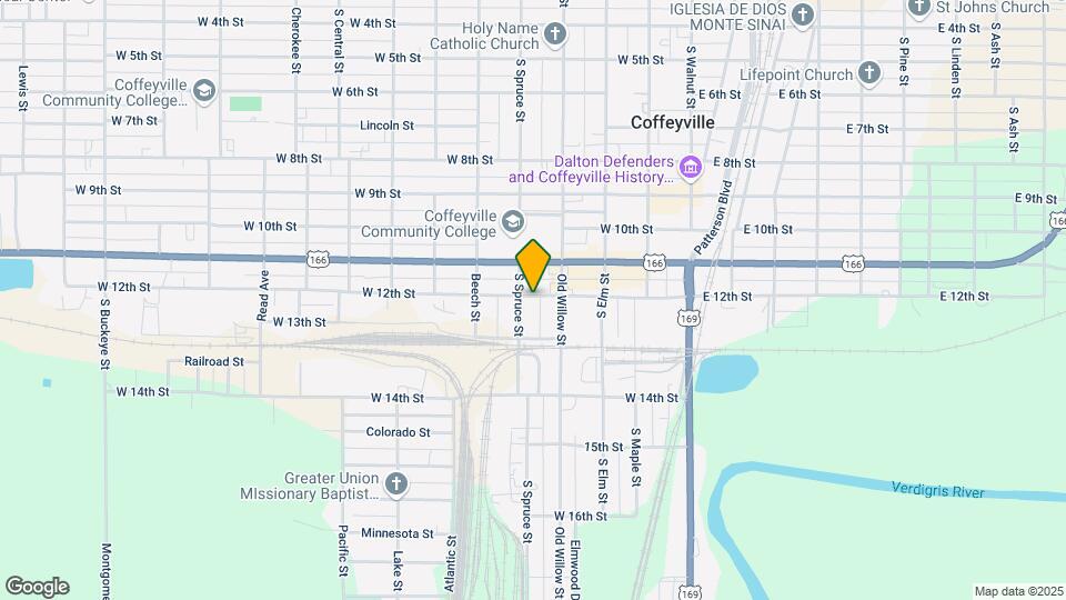 411 W 12th St-Unit -Apt. 1 Map and Location Details