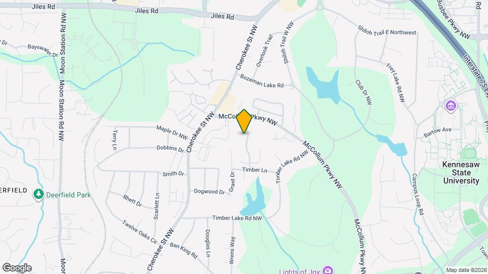 3555 Kennesaw Station Dr Map and Location Details