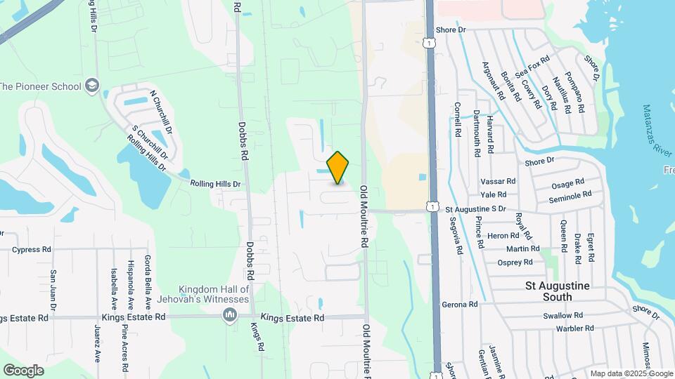 100 Moultrie Village Ln Map and Location Details