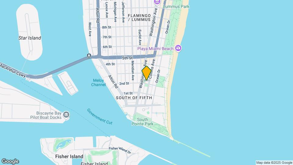 200 Collins Ave Mapa y Detalles de la Ubicación