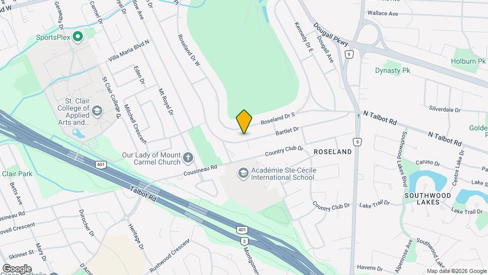 1050 Bartlet Dr, Unit 6J Map and Location Details