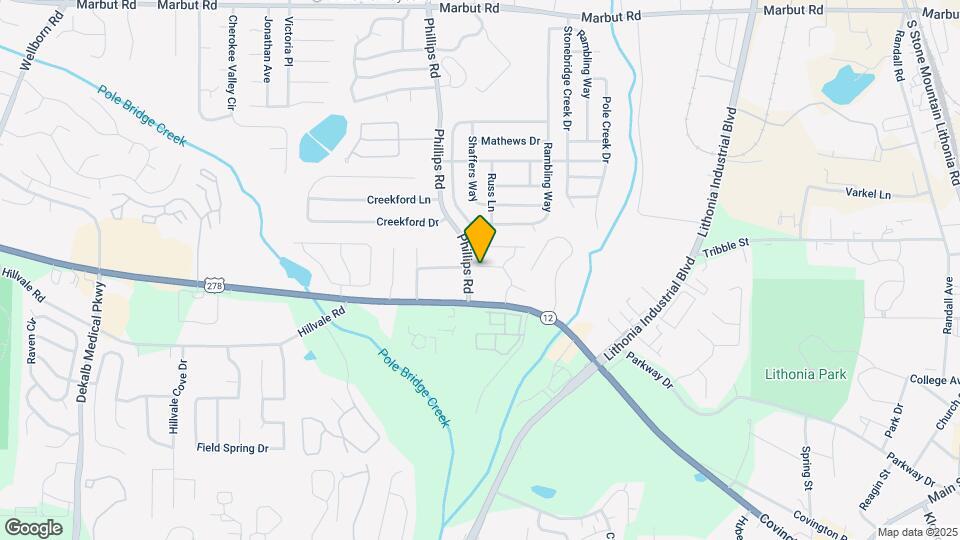 2349 Camden Oak Way Map and Location Details