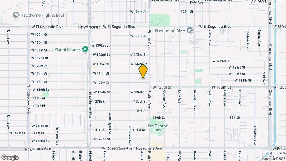 4043 W 135th St Map and Location Details