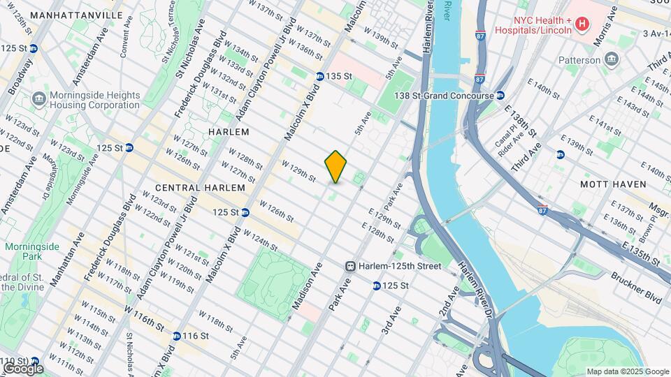 3 E 129th St Map and Location Details