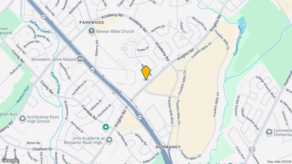 12450 Knights Rd Mapa y Detalles de la Ubicación