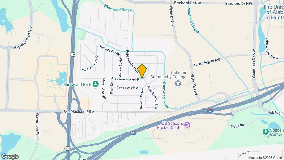 6201 Deramus Ave NW Map and Location Details