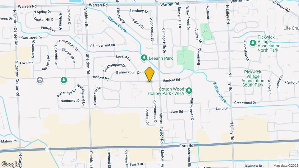 43511 Hanford Rd Map and Location Details