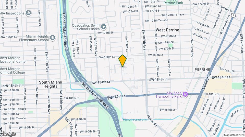 18172 SW 108th Path Map and Location Details