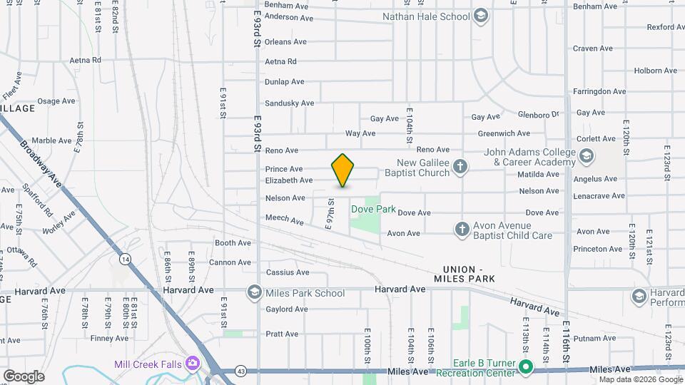 9805 Nelson Ave Map and Location Details