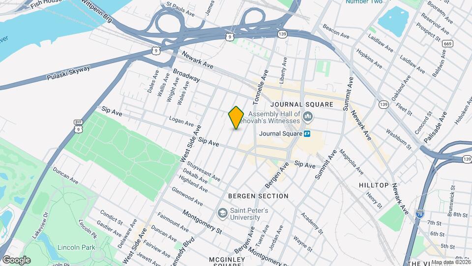 84 Romaine Ave Map and Location Details