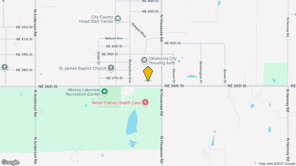 12901 NE 36th St Map and Location Details