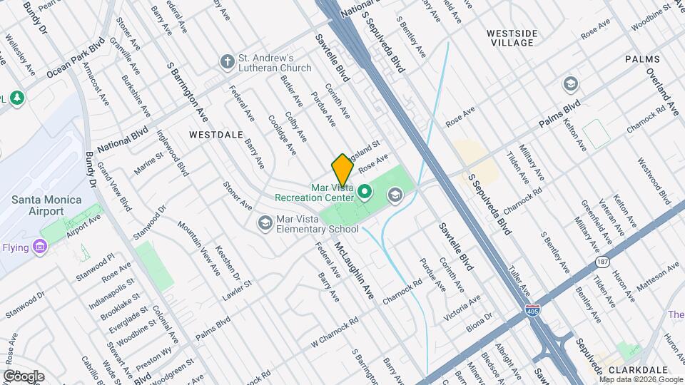 11449 Woodbine St Map and Location Details