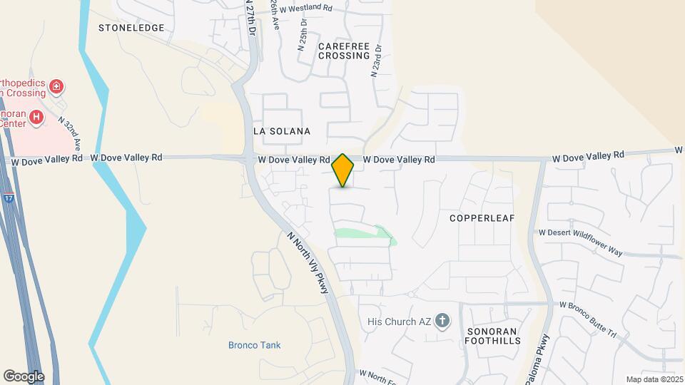 2413 W Sienna Bouquet Pl Map and Location Details