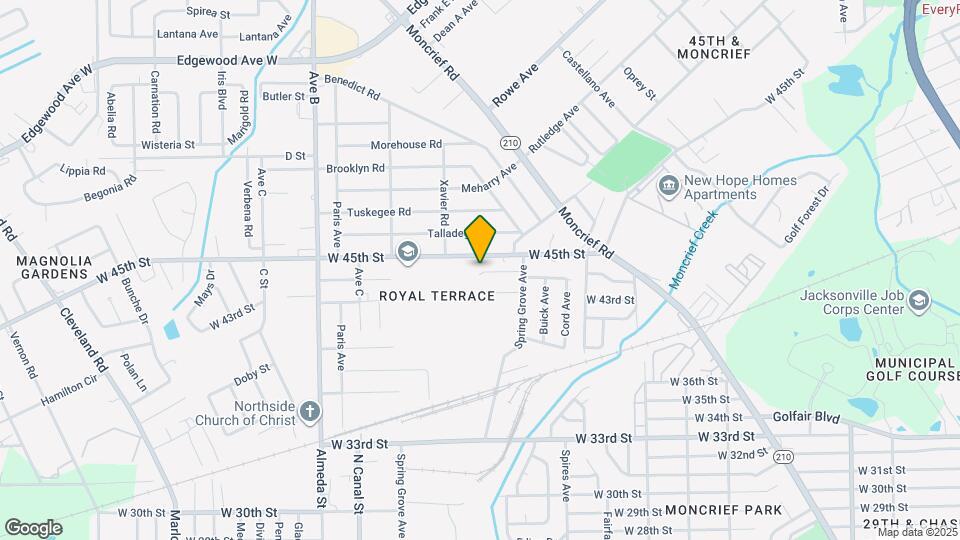 1957 W 44th St Map and Location Details