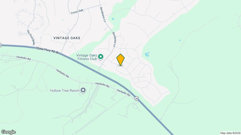 543 Orchard Way Map and Location Details