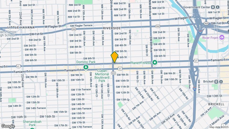 705-709 SW 12th Ave Map and Location Details