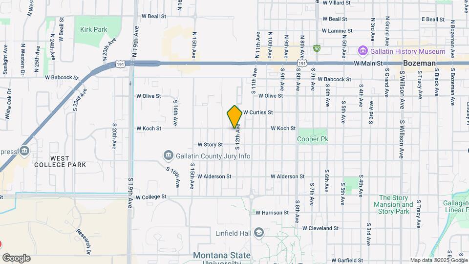 405 S 12th Ave Map and Location Details