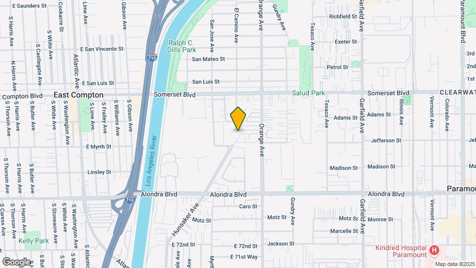 15337 Hunsaker Ave Map and Location Details
