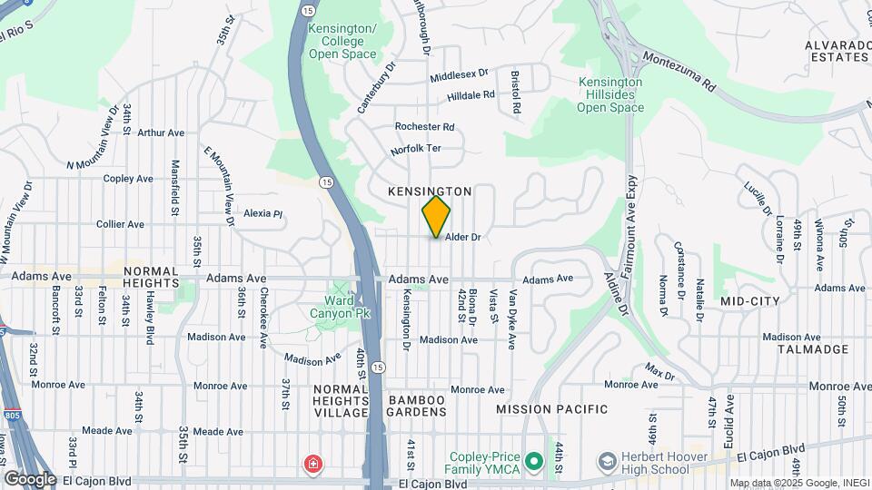 4772 Edgeware Rd Map and Location Details