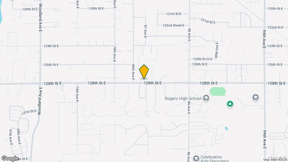 12726 81st Ave Ct E Map and Location Details