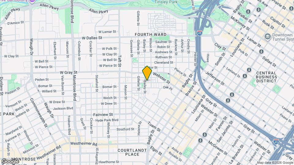 1428 W Webster St Map and Location Details