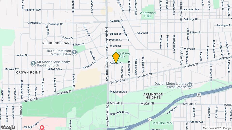 76 N Hatfield St Map and Location Details