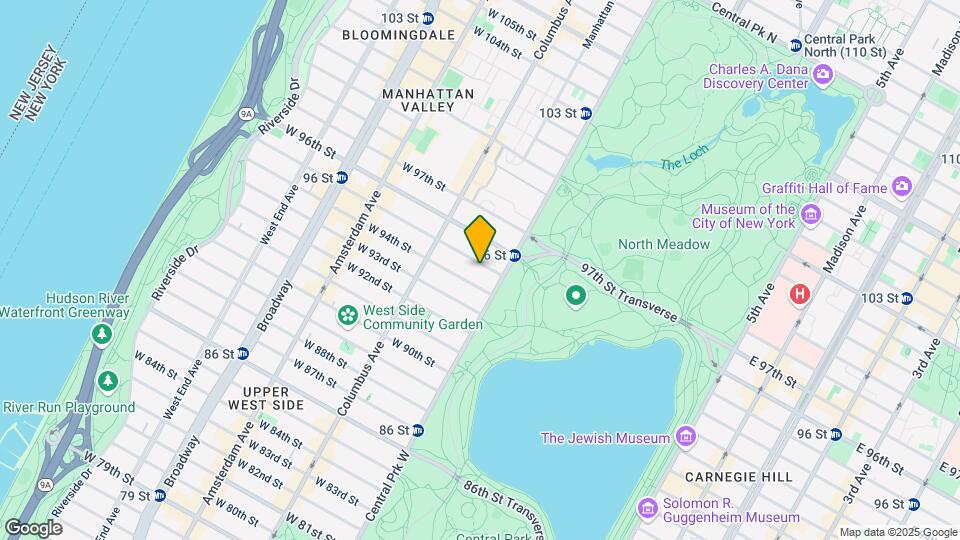 18 W 95th St Map and Location Details