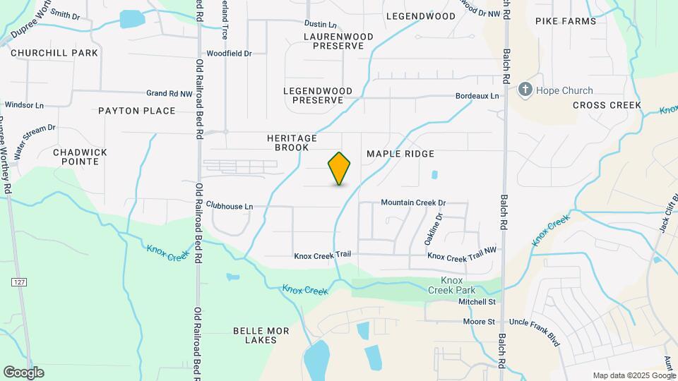 129 Fernhill Dr NW Map and Location Details