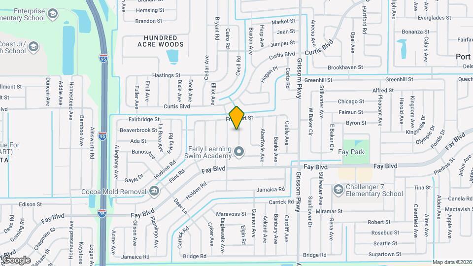6424 Dane Ave Map and Location Details