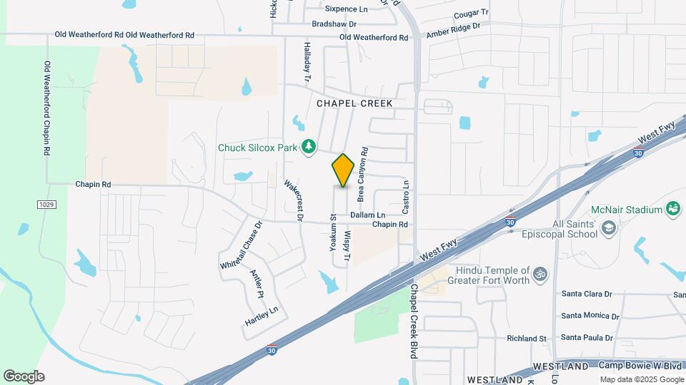 2720 Briscoe Dr Map and Location Details