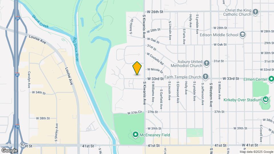 2505 S Kiwanis Ave, Unit 246 Mapa y Detalles de la Ubicación