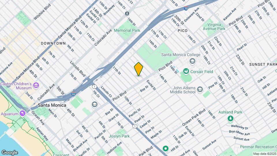 1933 12th St Map and Location Details