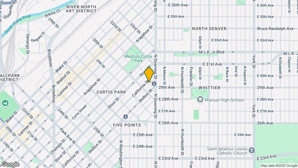 3042 California St Map and Location Details