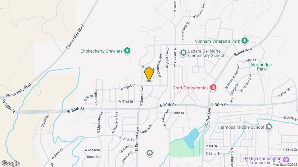 110 W 32nd St Map and Location Details