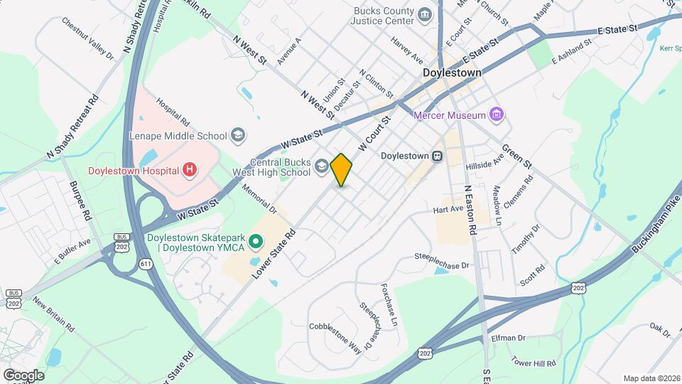 159 Washington St, Unit Upstairs Mapa y Detalles de la Ubicación