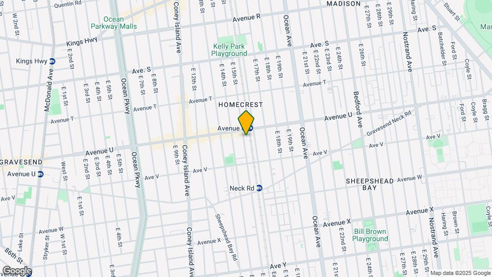 2123 E 15th St, Unit 2 Map and Location Details