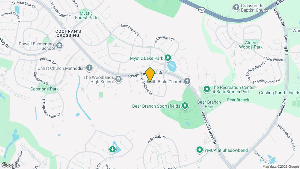 27 Lush Meadow Pl Map and Location Details