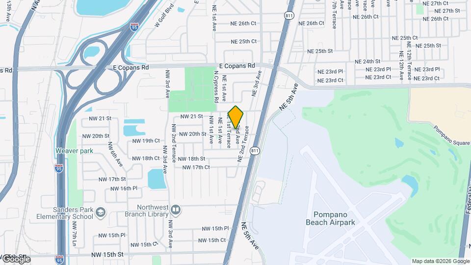 161 NE 20th St Map and Location Details