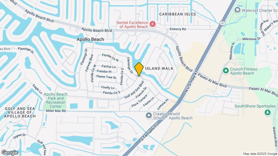 6229 Florida Cir N Map and Location Details