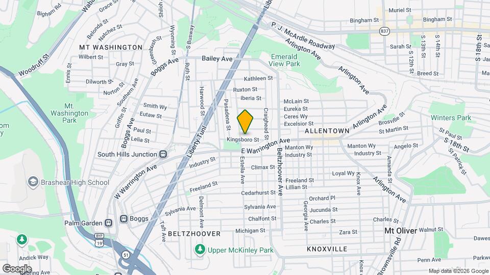 409 Kingsboro St Mapa y Detalles de la Ubicación