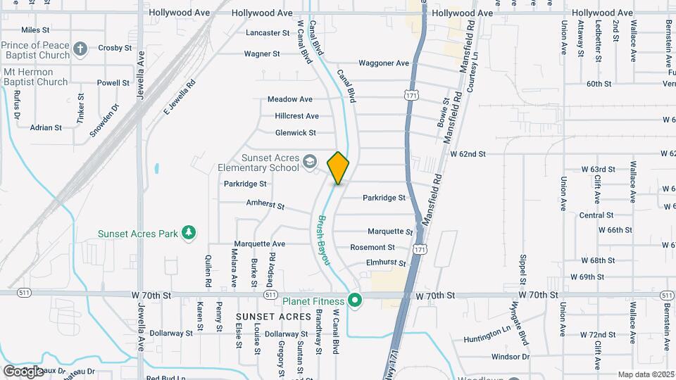 6512 Canal Blvd Mapa y Detalles de la Ubicación