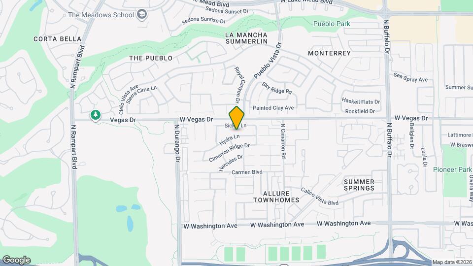 8144 Hydra Ln Map and Location Details