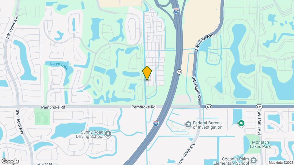 1510 SW 147th Ter Map and Location Details