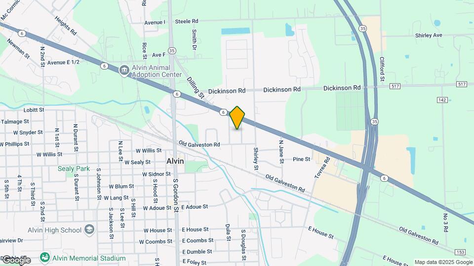 Oakridge Townhomes Map and Location Details