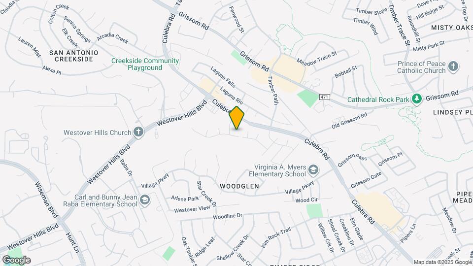 9011 Hilltop Crossing Dr Map and Location Details