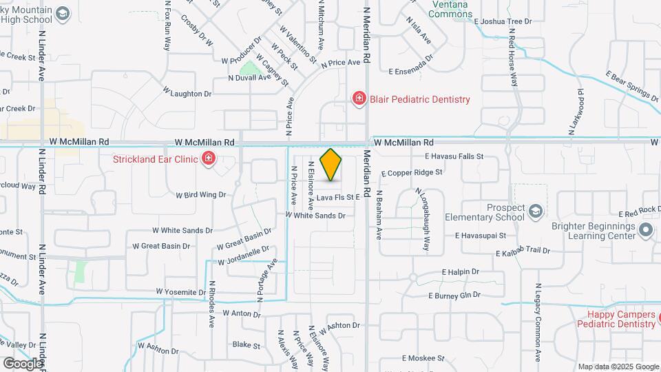 177 W Peach Springs St Map and Location Details